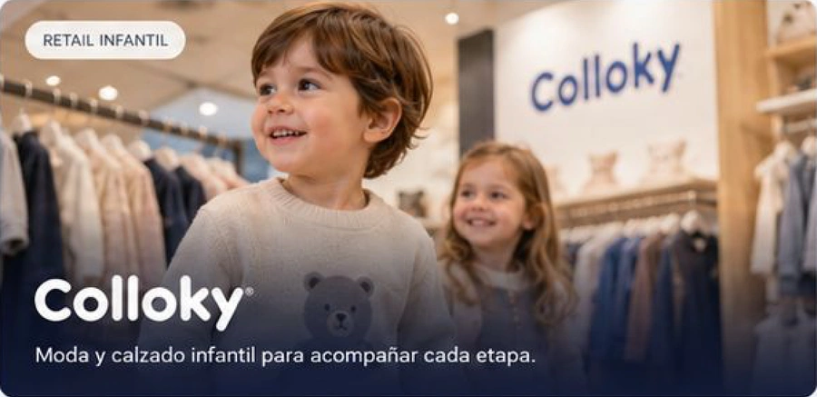 Colloky: Moda y calzado infantil para acompañar cada etapa.