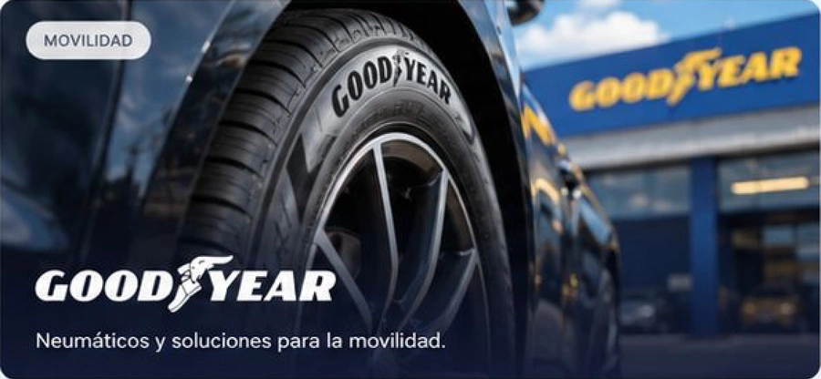 Goodyear: Neumáticos y soluciones para la movilidad.