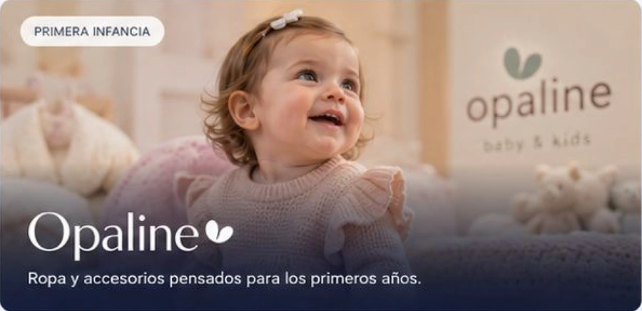 Opaline: Ropa y accesorios pensados para los primeros años.